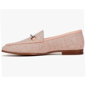 Sam Edelman Pink Flats with Metallic Accent